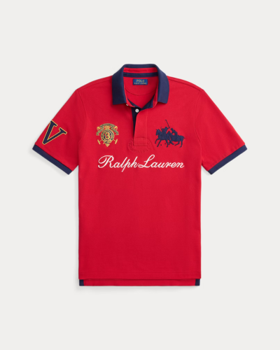 Vereso - Piqué-Poloshirt mit Wappen